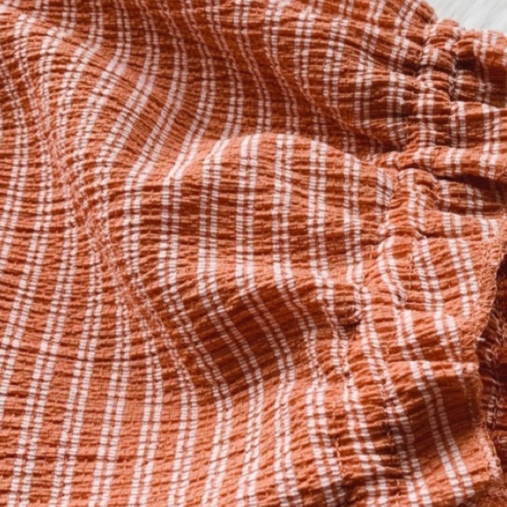 Madewell Peasant Top in Stripe M - Picture 3 of 8